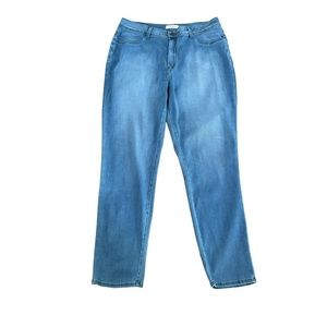 Vibrant MIU Jeans Women 3XL Faded Blue Skinny Leg Stretch P920